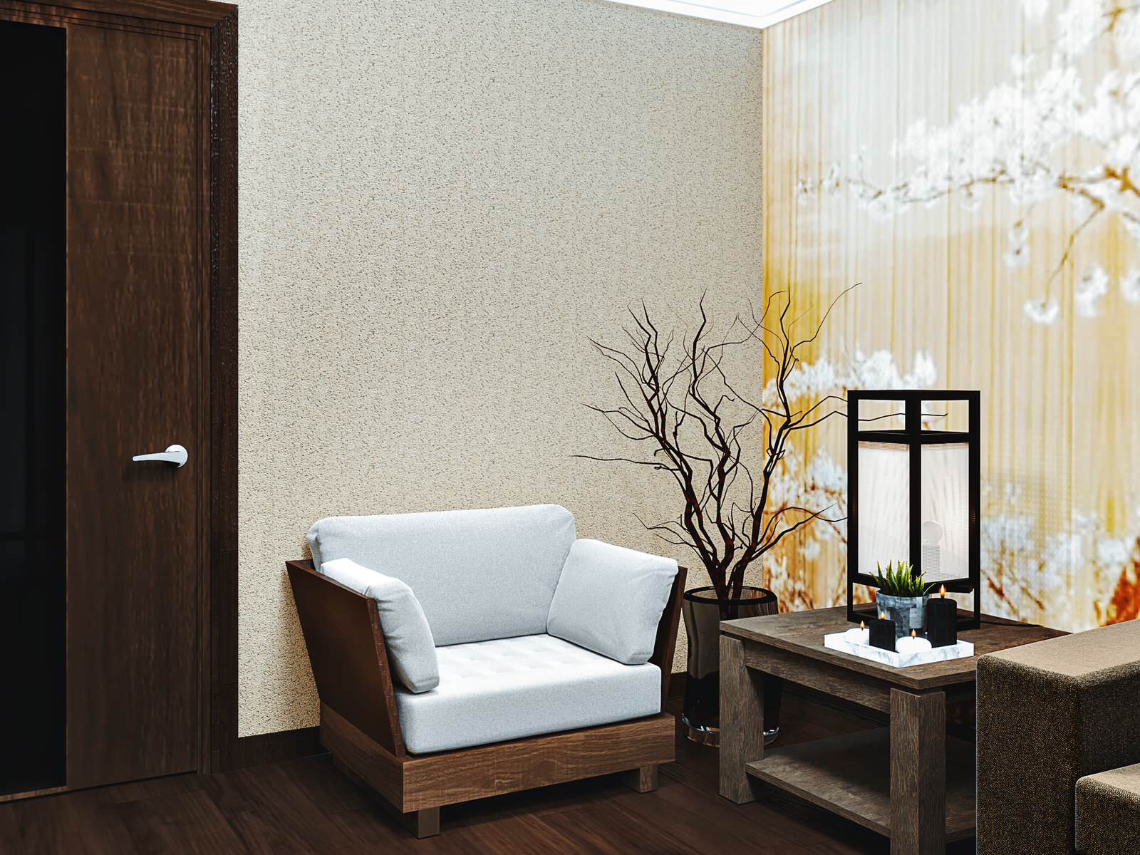 Двухкомнатная квартира для папы и сына