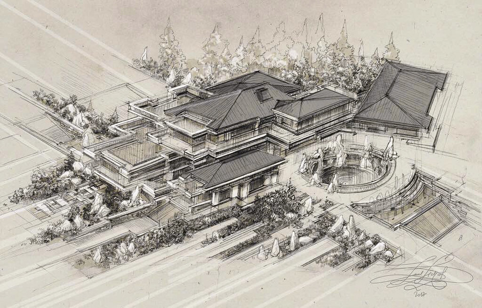 Эскизы - архитектура