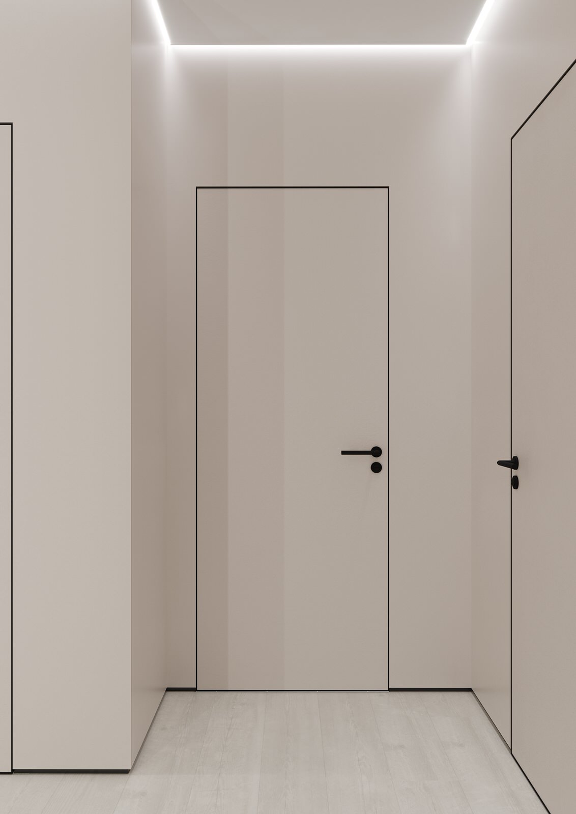 Interior design of an apartment with a children's room