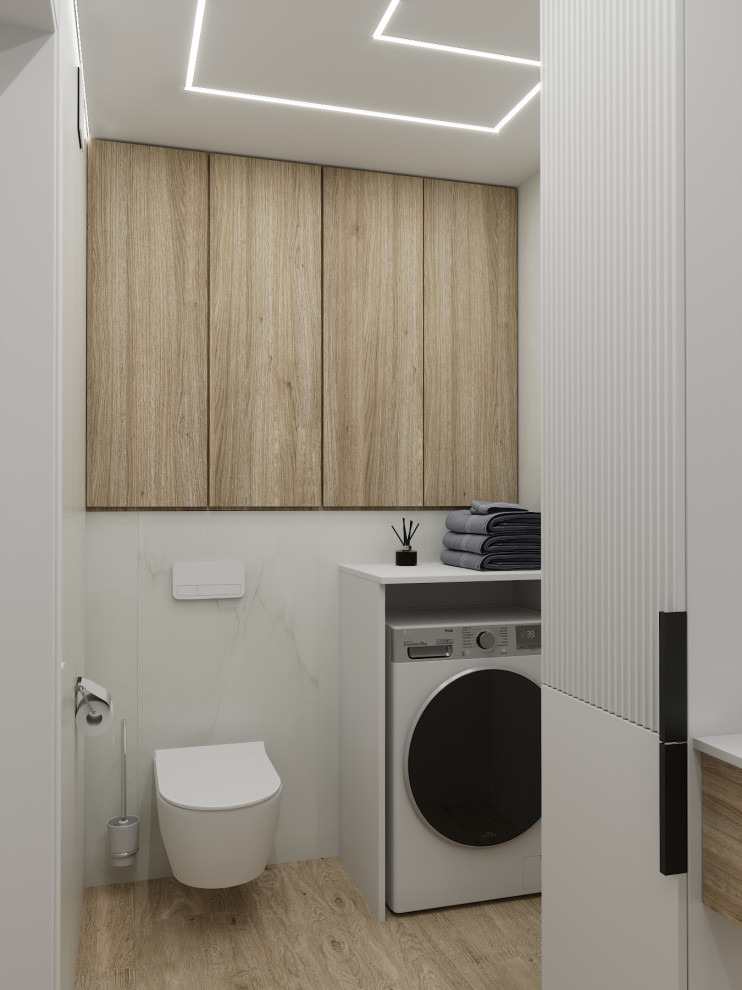 Визуализация дизайн-проекта квартиры 95 м кв, для пары с ребенком