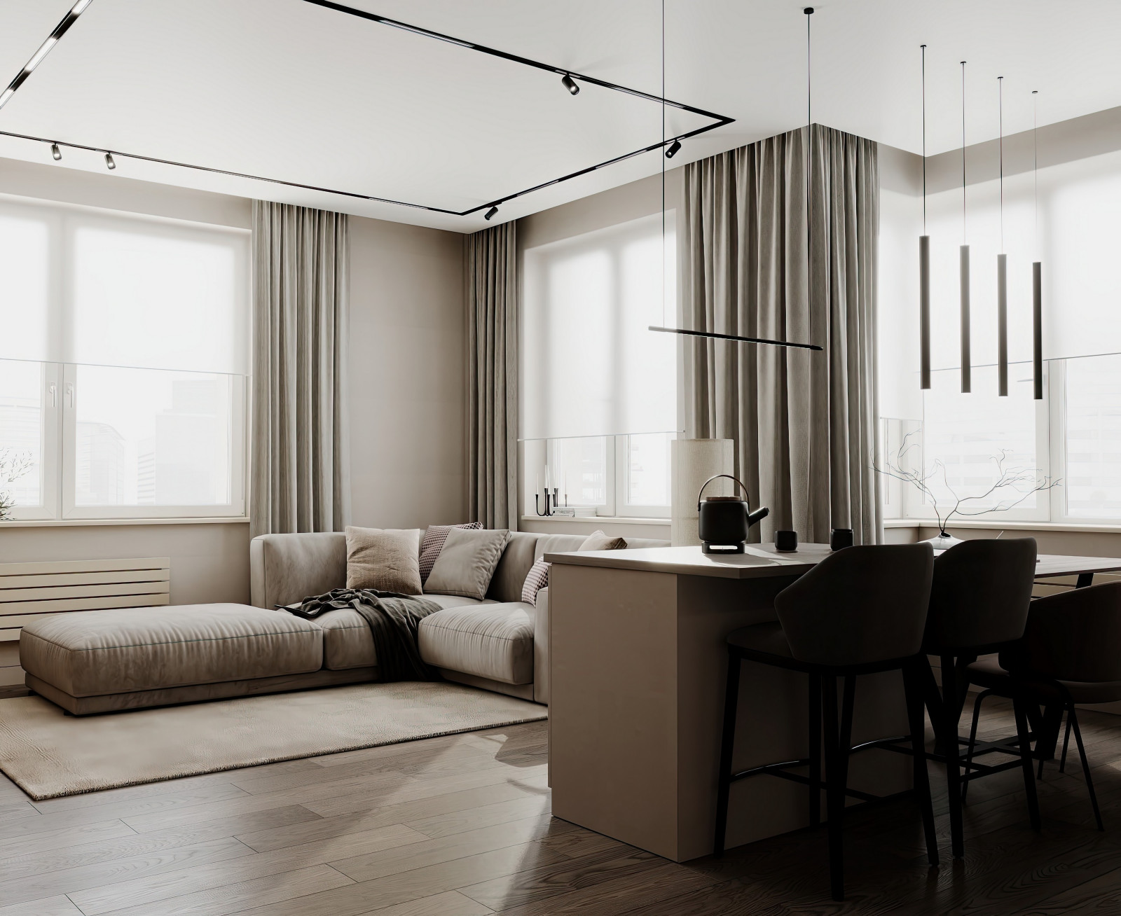 Дизайн и ремонт квартиры в ЖК Городские Истории - Личное пространство