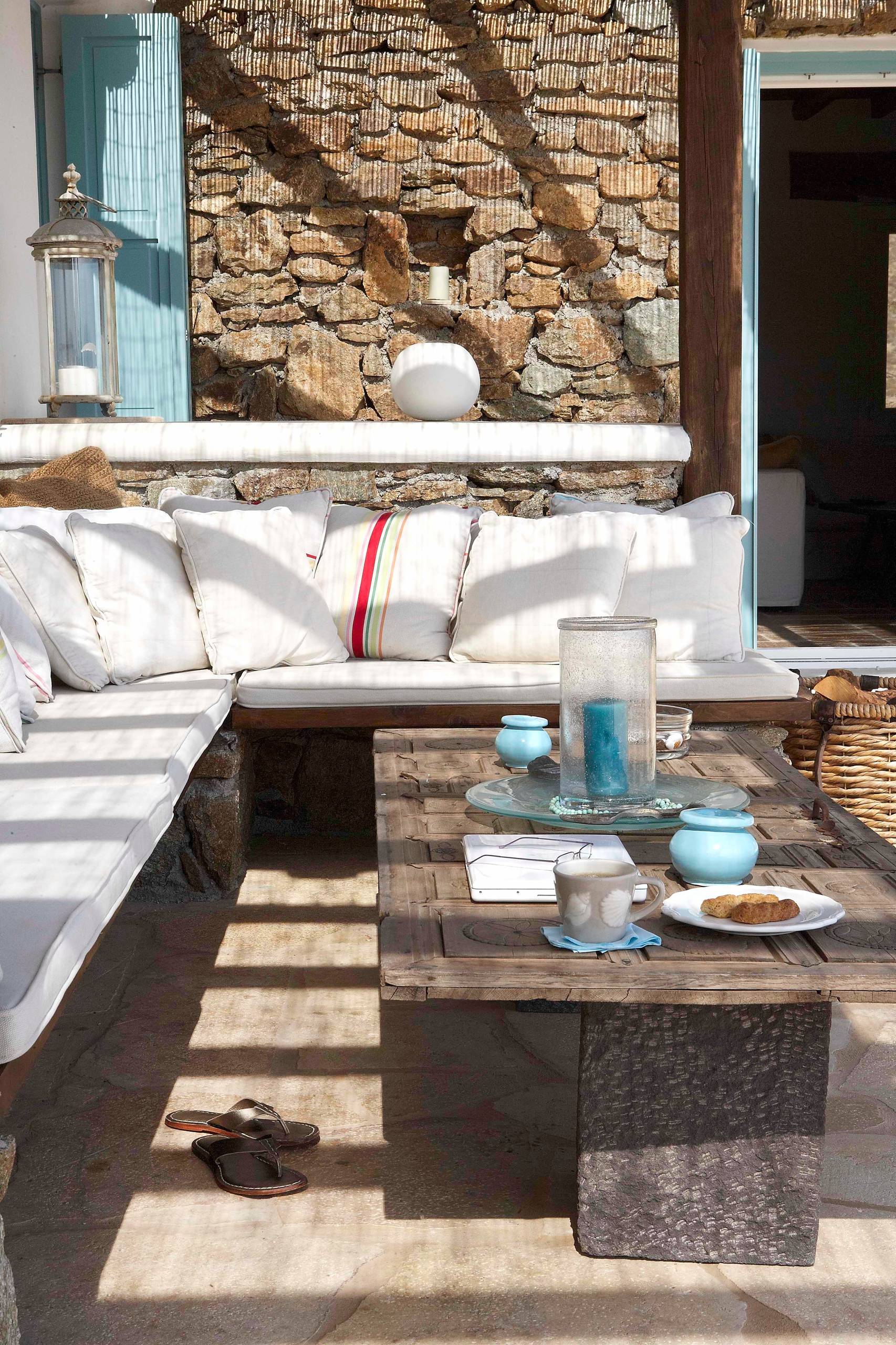 Houzz Греция: Белая уединенная вилла в кикладском стиле