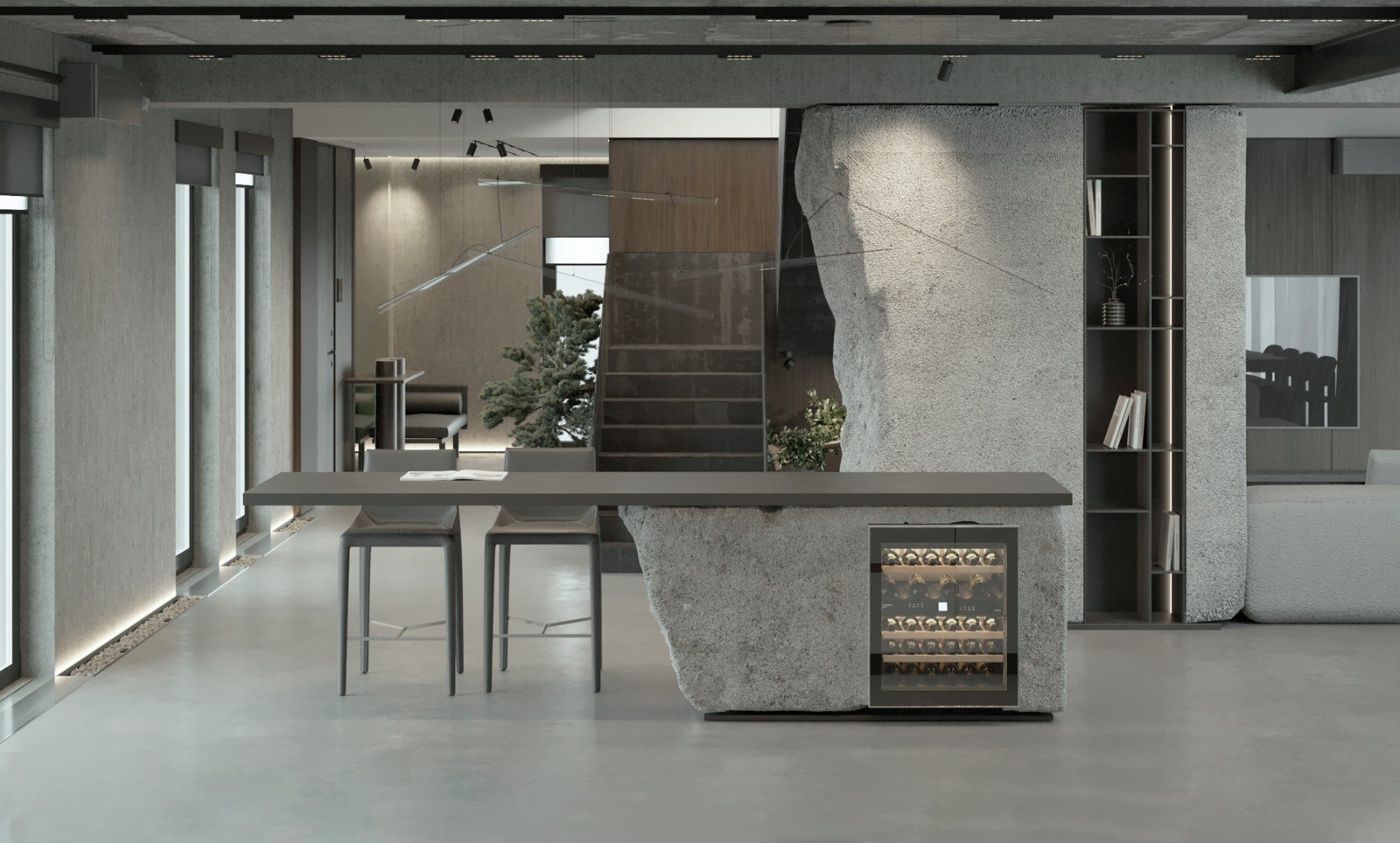 Интерьер коттеджа в Пскове