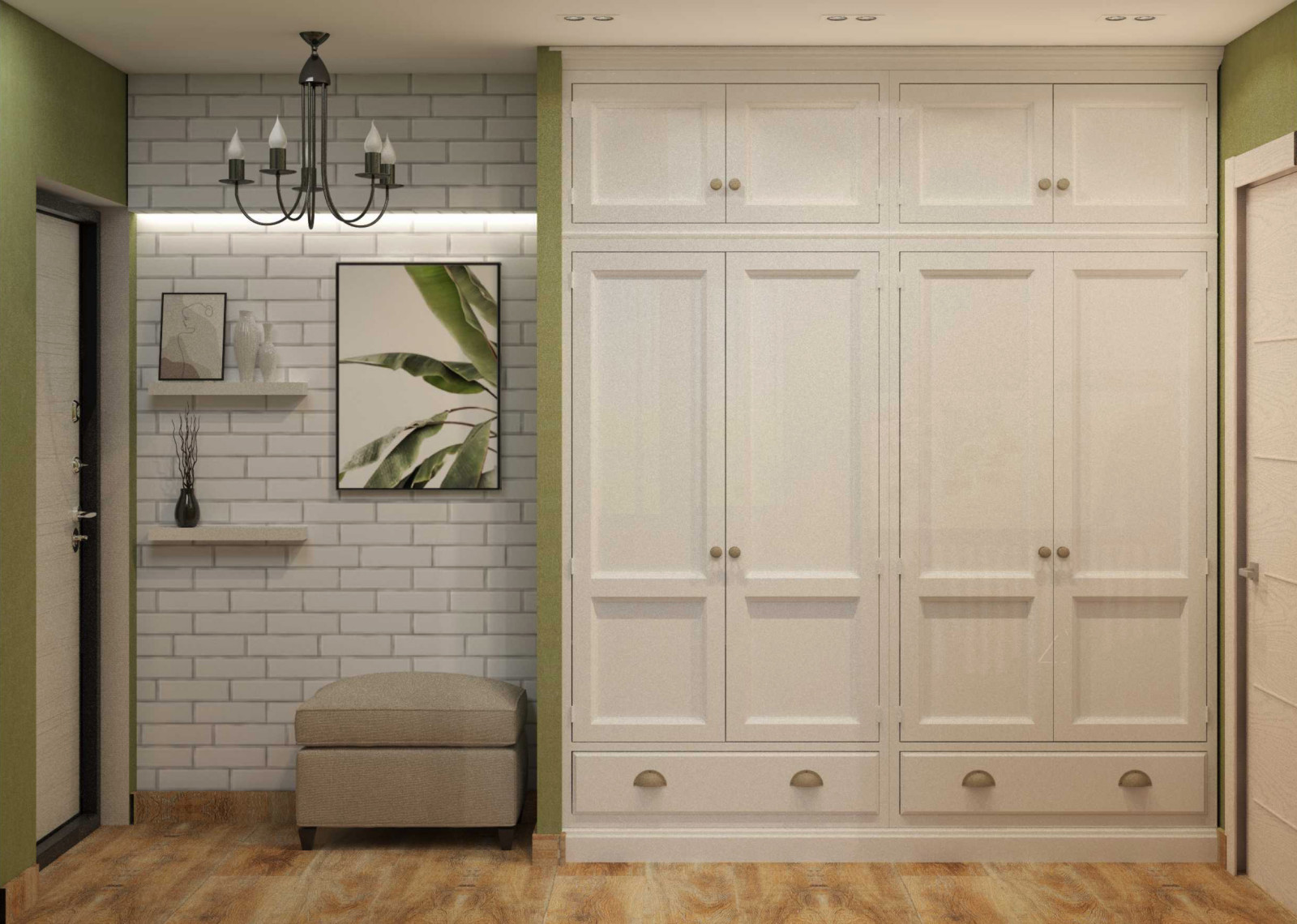 Обложка проекта: Дизайн квартиры-евродвушка