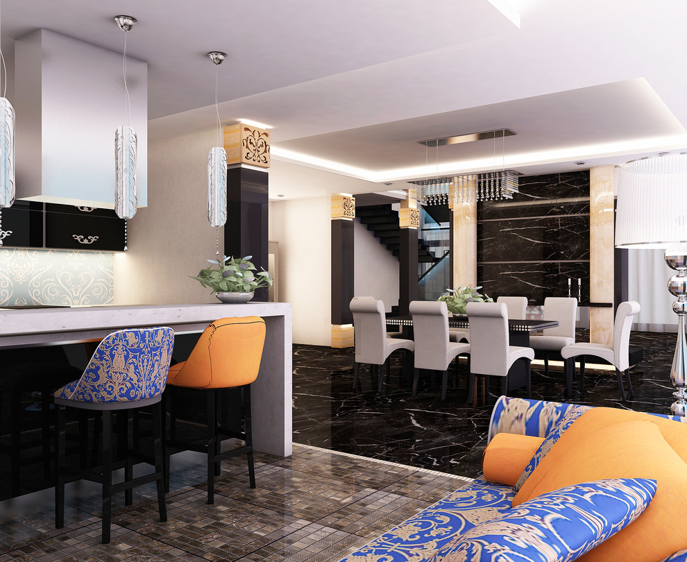 Загородный дом, современный фахверк