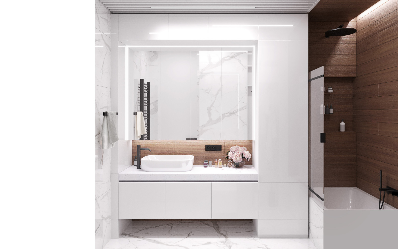 КОНТРАСТЫ В ЖК СЕРЕБРЯНЫЙ БОР