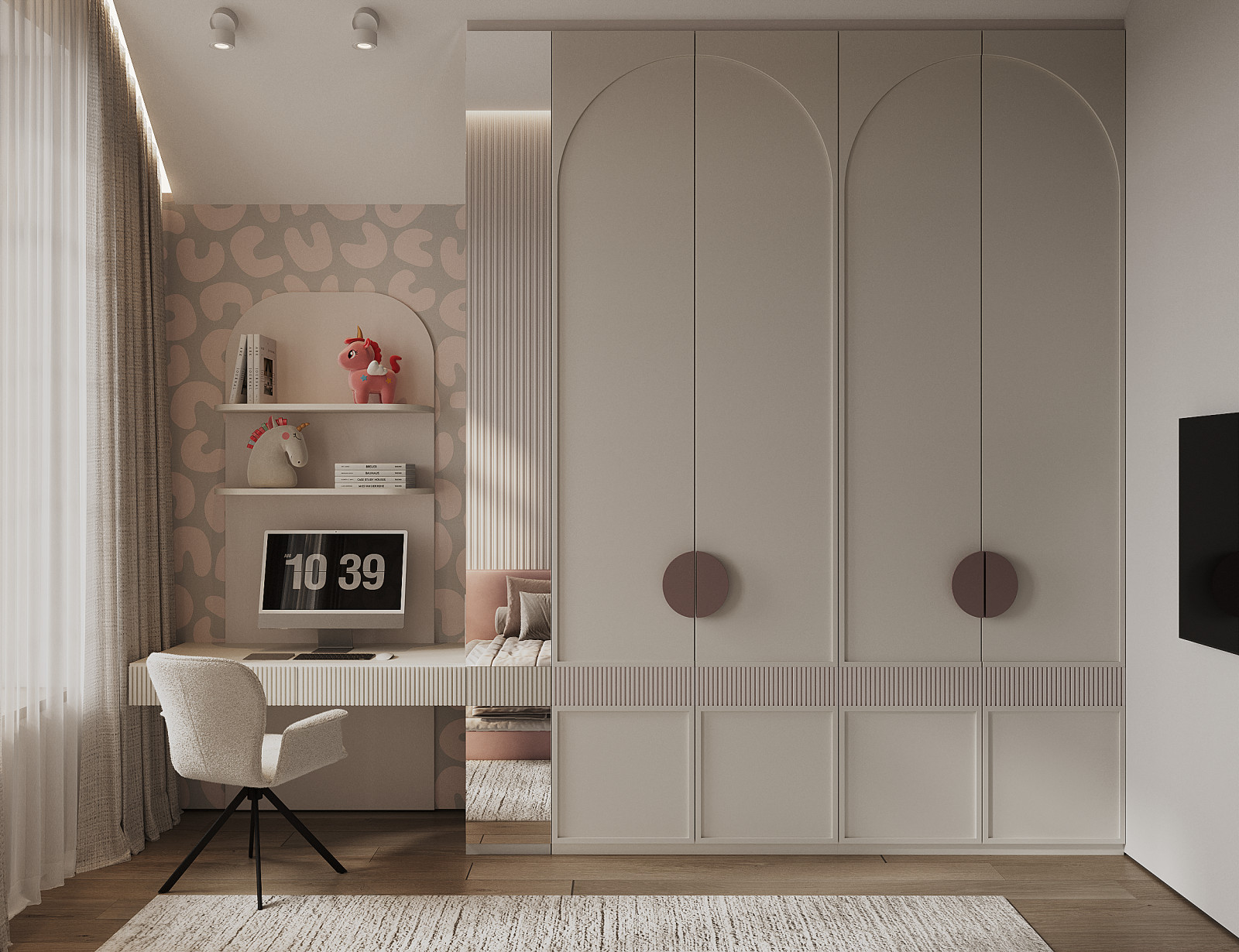 Проект интерьера для дома в коттеджном поселке "Ингардия"