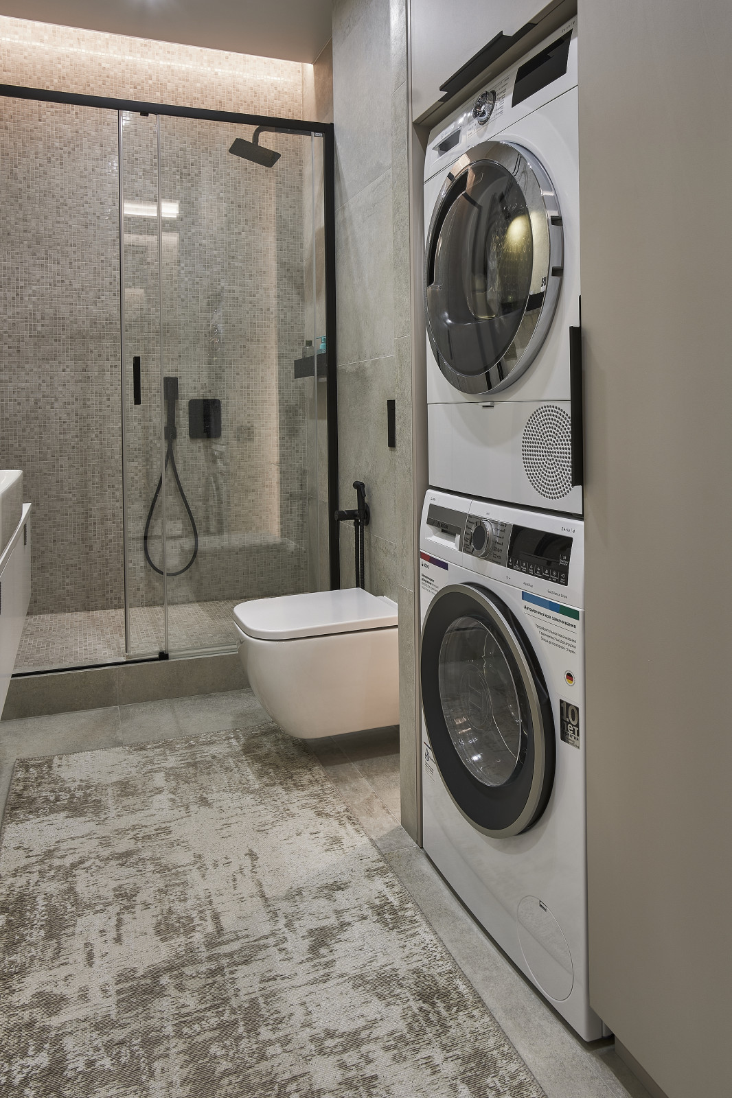 Душевая комната 5,3 кв.м. 2020 г. Фото.