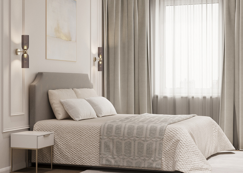 Квартира 70 м кв в неоклассическом стиле