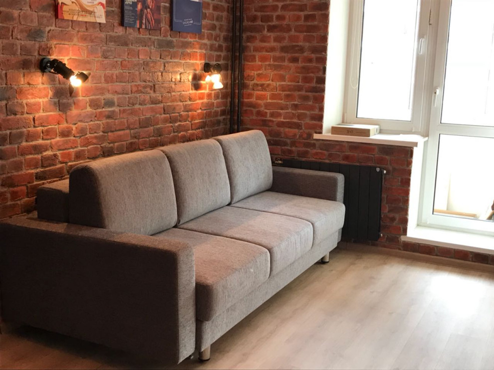 Комната в стиле лофт