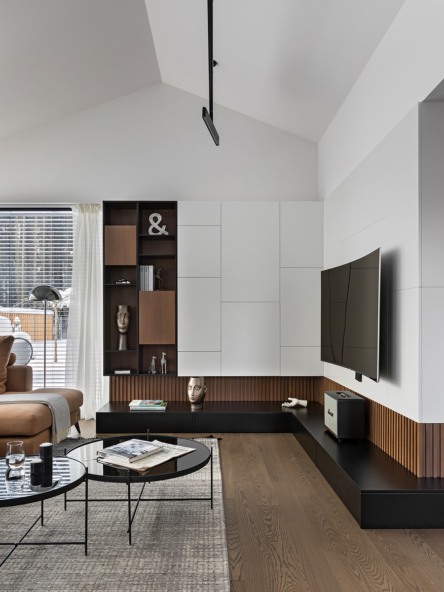 Нескучная монохромность. Дом в ЖК «Пирс» в Минске