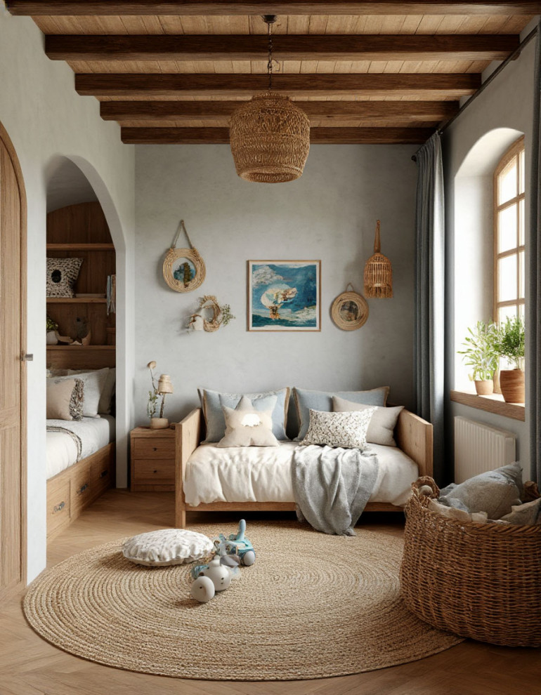 Обложка проекта: Визуализация детской комнаты в различных стилях