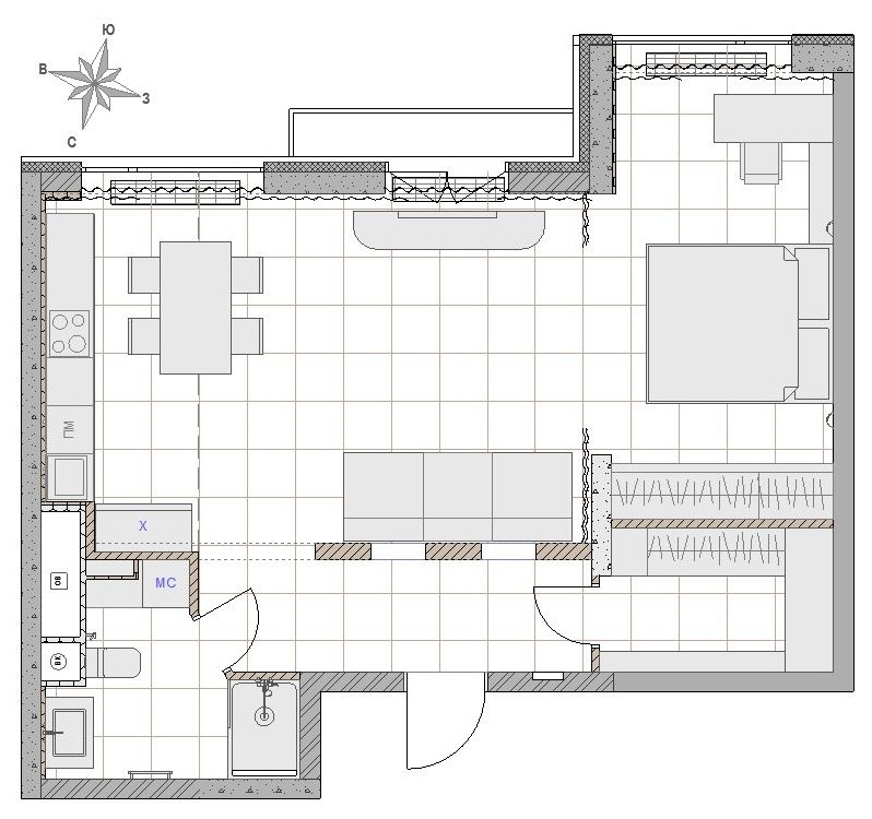 Сильный синий