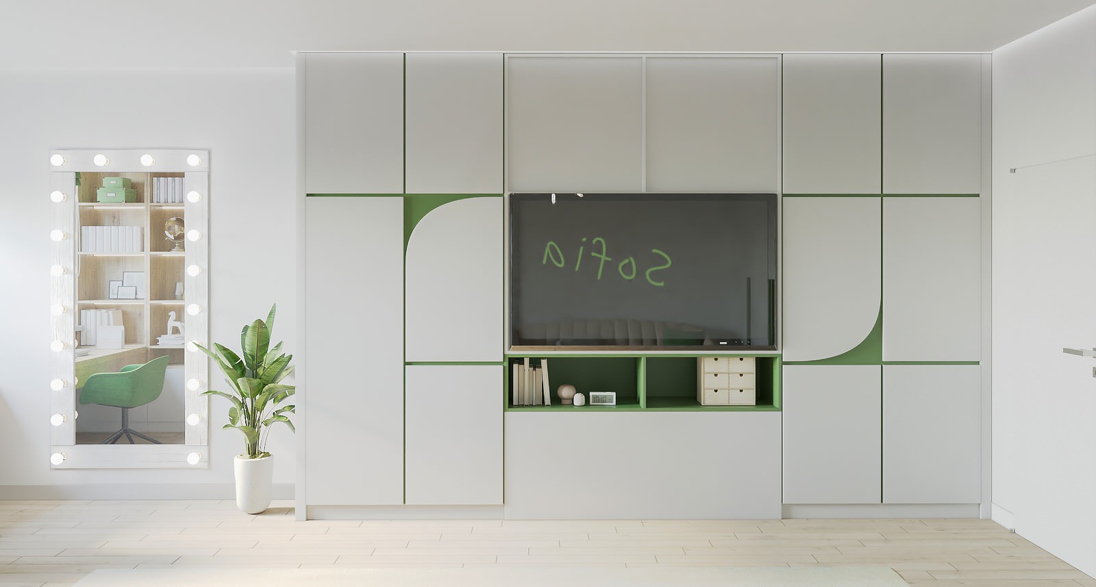 Детская для девочки-ботаника