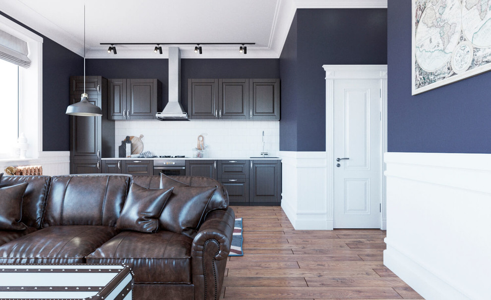 Обложка проекта: Дизайн-решение в британском стиле