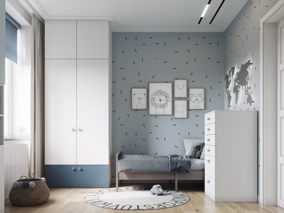 Дизайн-проект 3-х комнатной квартиры в Москве, 65 кв.м