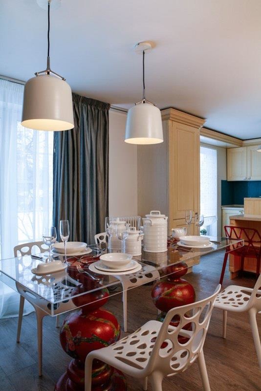 Поп- гостиная и арт -кухня (Дачный ответ НТВ)