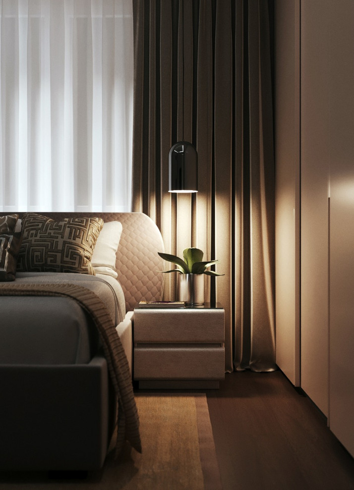 Проект интерьра квартры Микрорайон «Новая Трёхгорка»