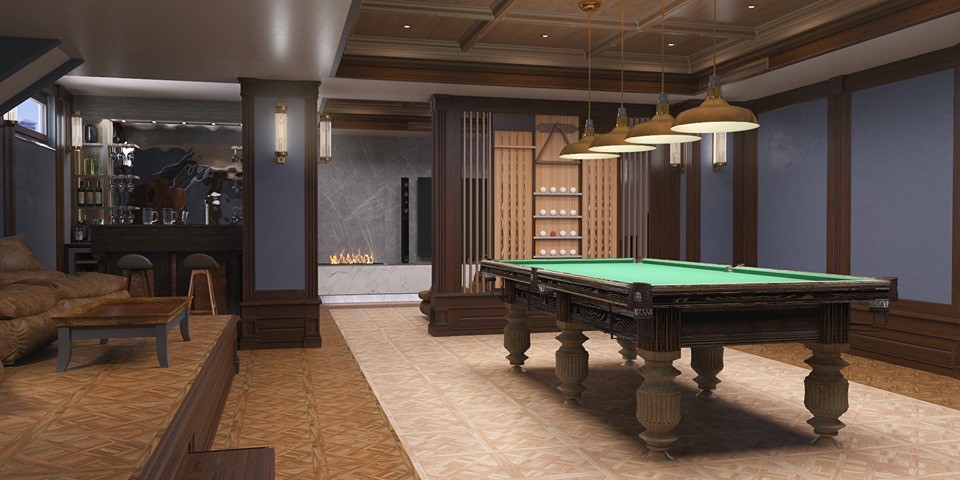 Бильярдная комната