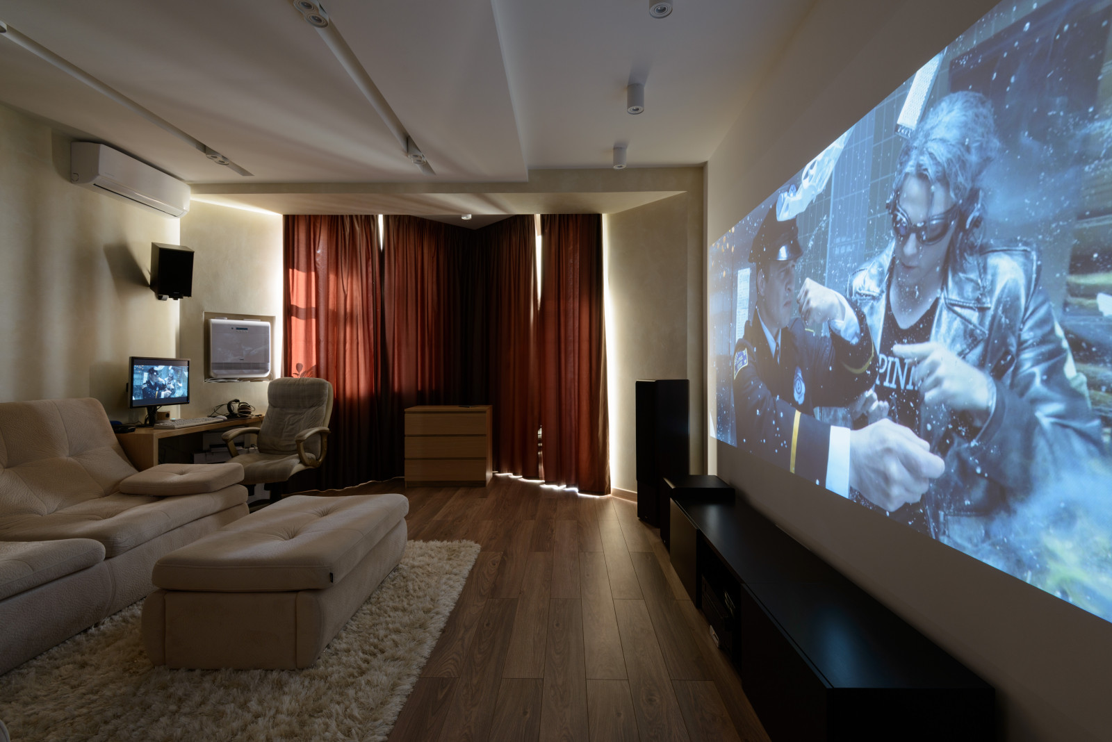 Двухъярусная квартира в стиле Экоминимализм