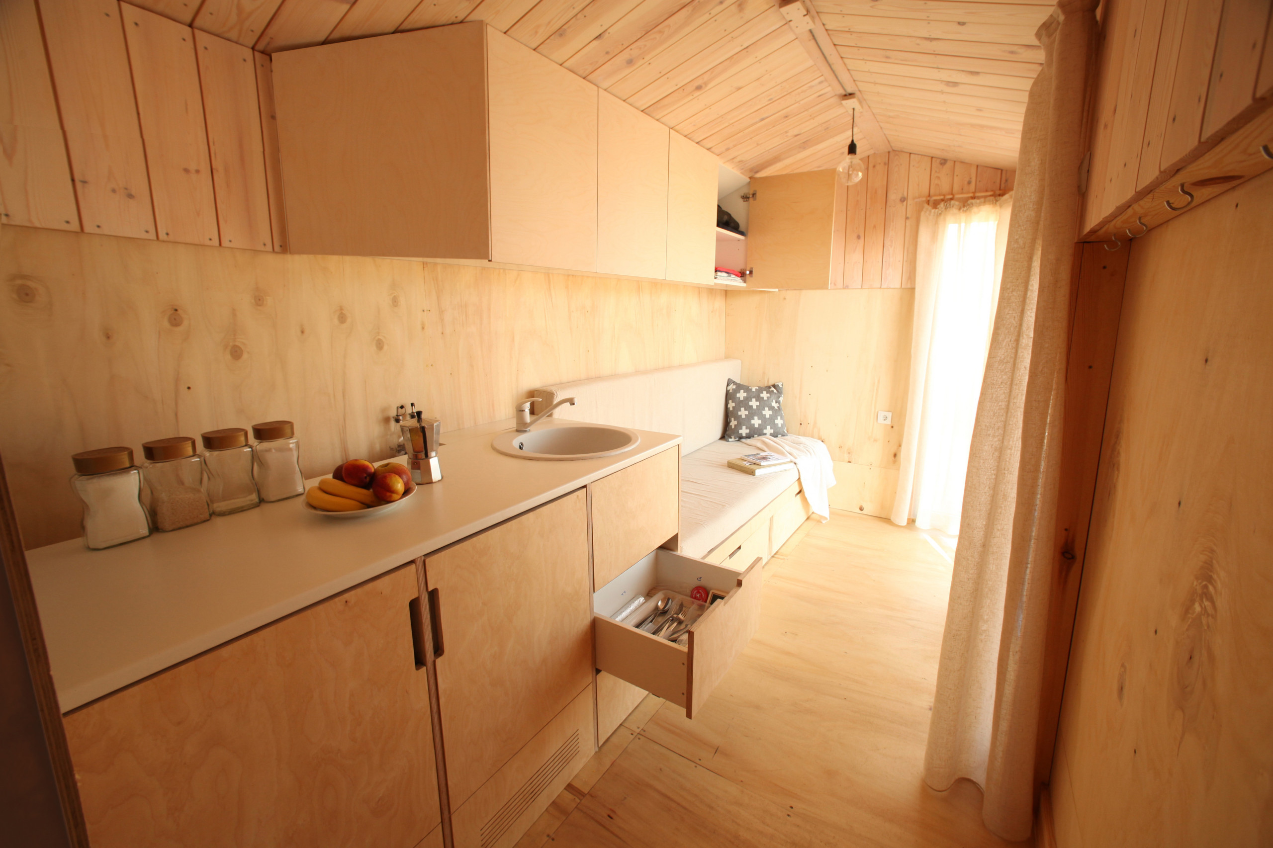 Houzz Болгария: Летний домик на четырех колесах