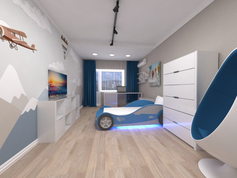 Детская комната для мальчика