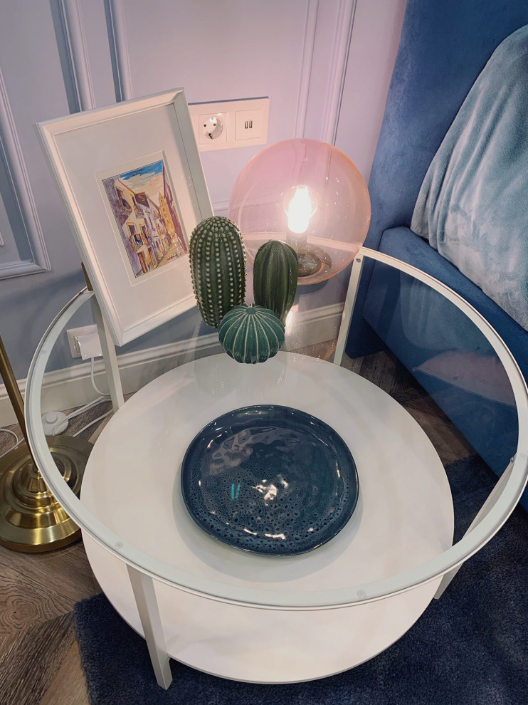 Нежная спальня для молодой пары