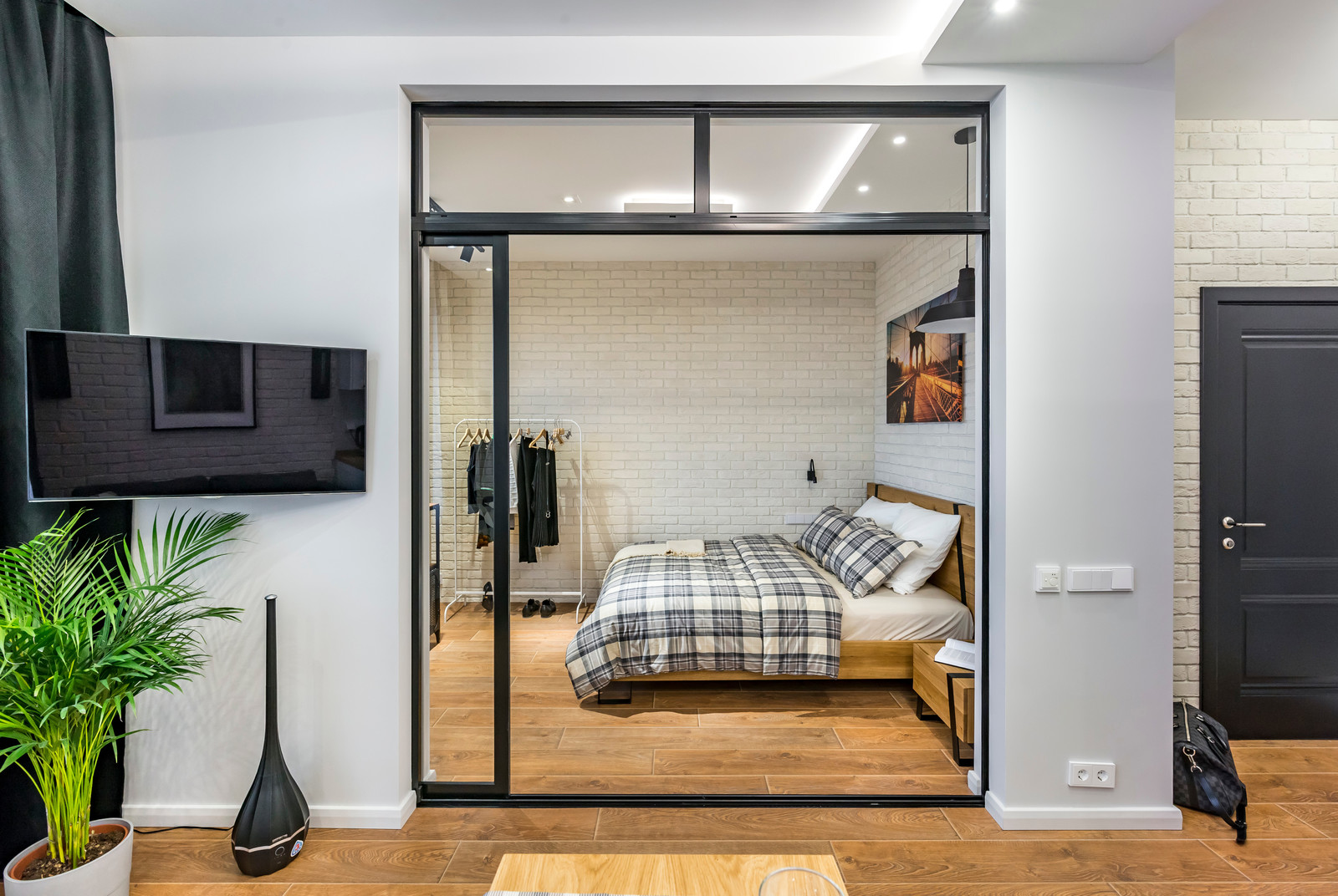 Студия 38м2 в стиле лофт для сдачи в аренду