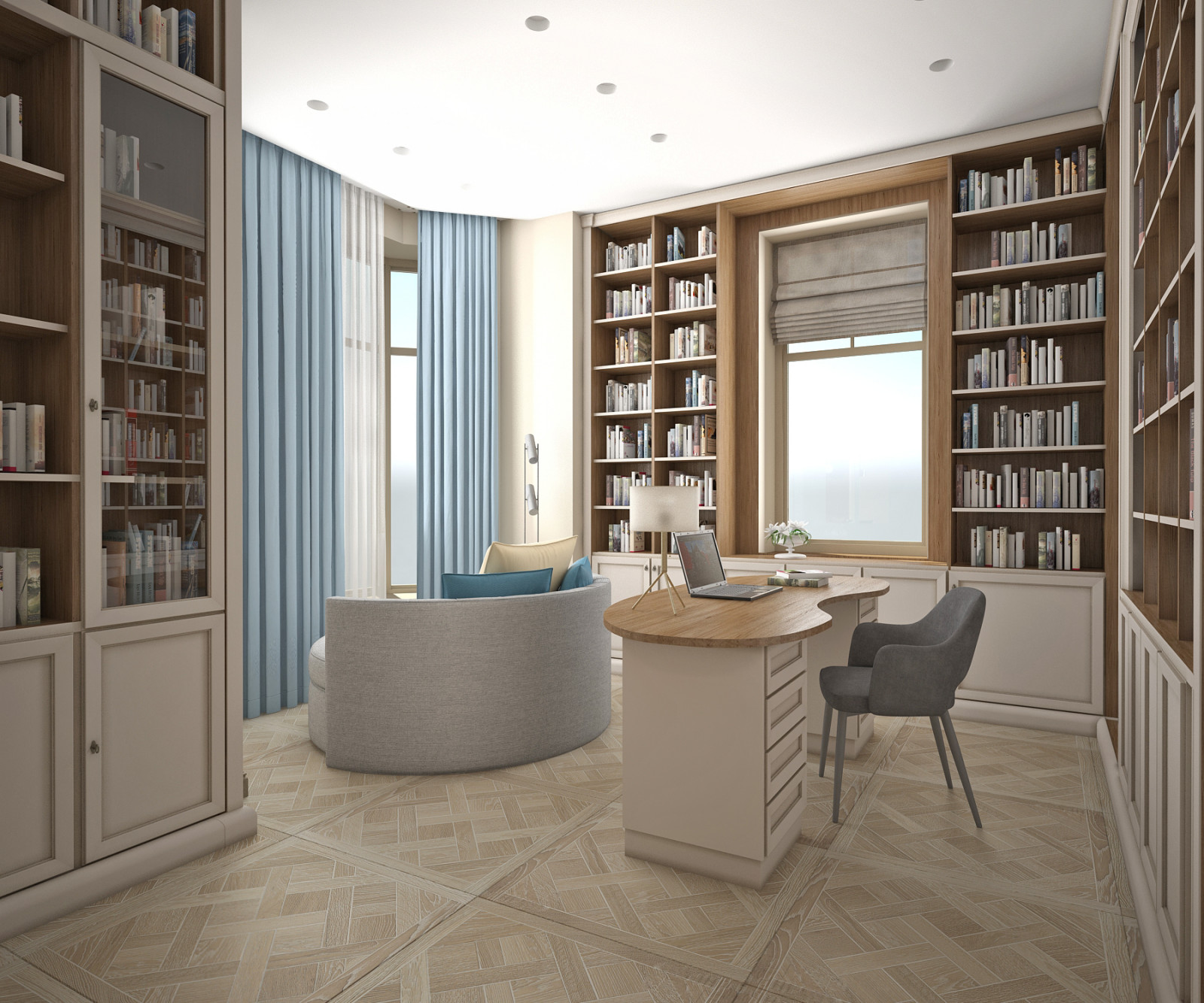 Дом с классическими элементами