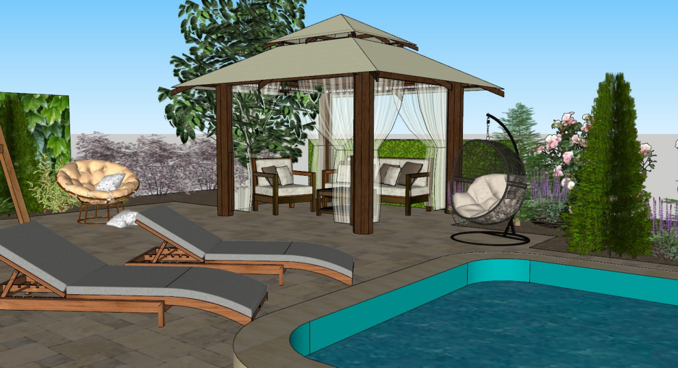 Отдых у бассейна