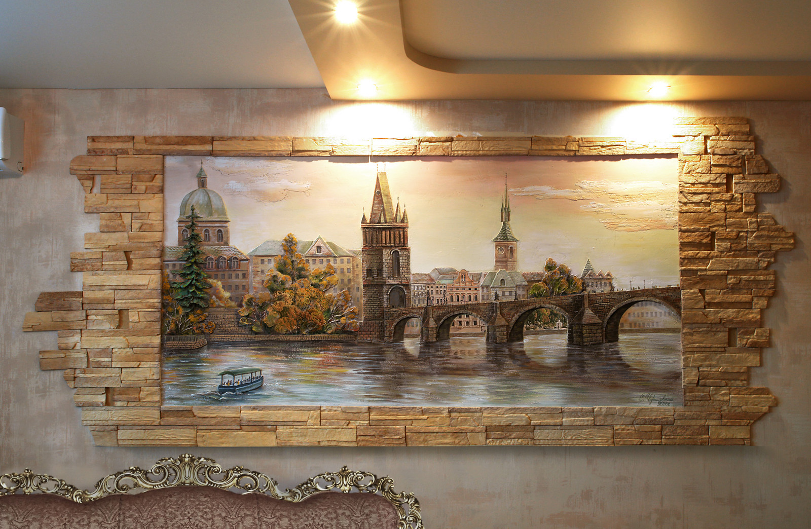 Роспись Декоративные штукатурки Фрески Лепка Картины Дизайн