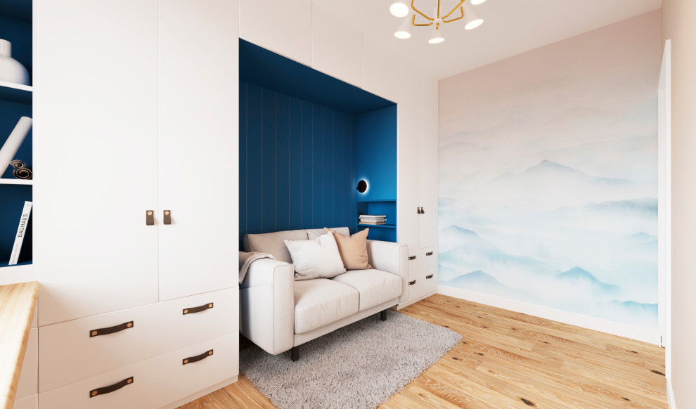 Проект с лососевой кухней