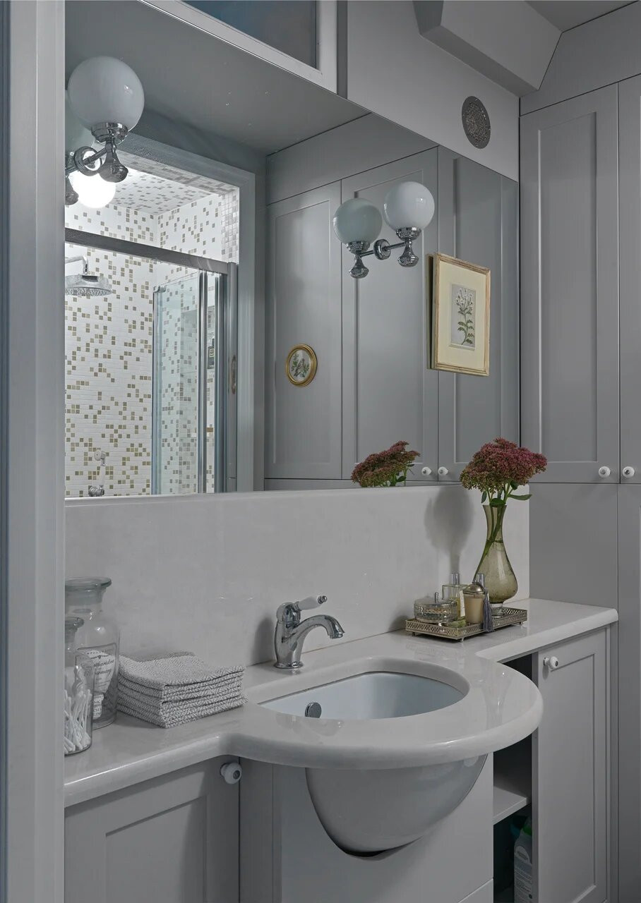 Houzz тур: 35 кв.м — квартира в Казани с винтажным интерьером