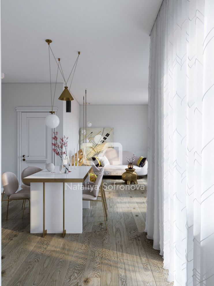 Living room in Studio apartment