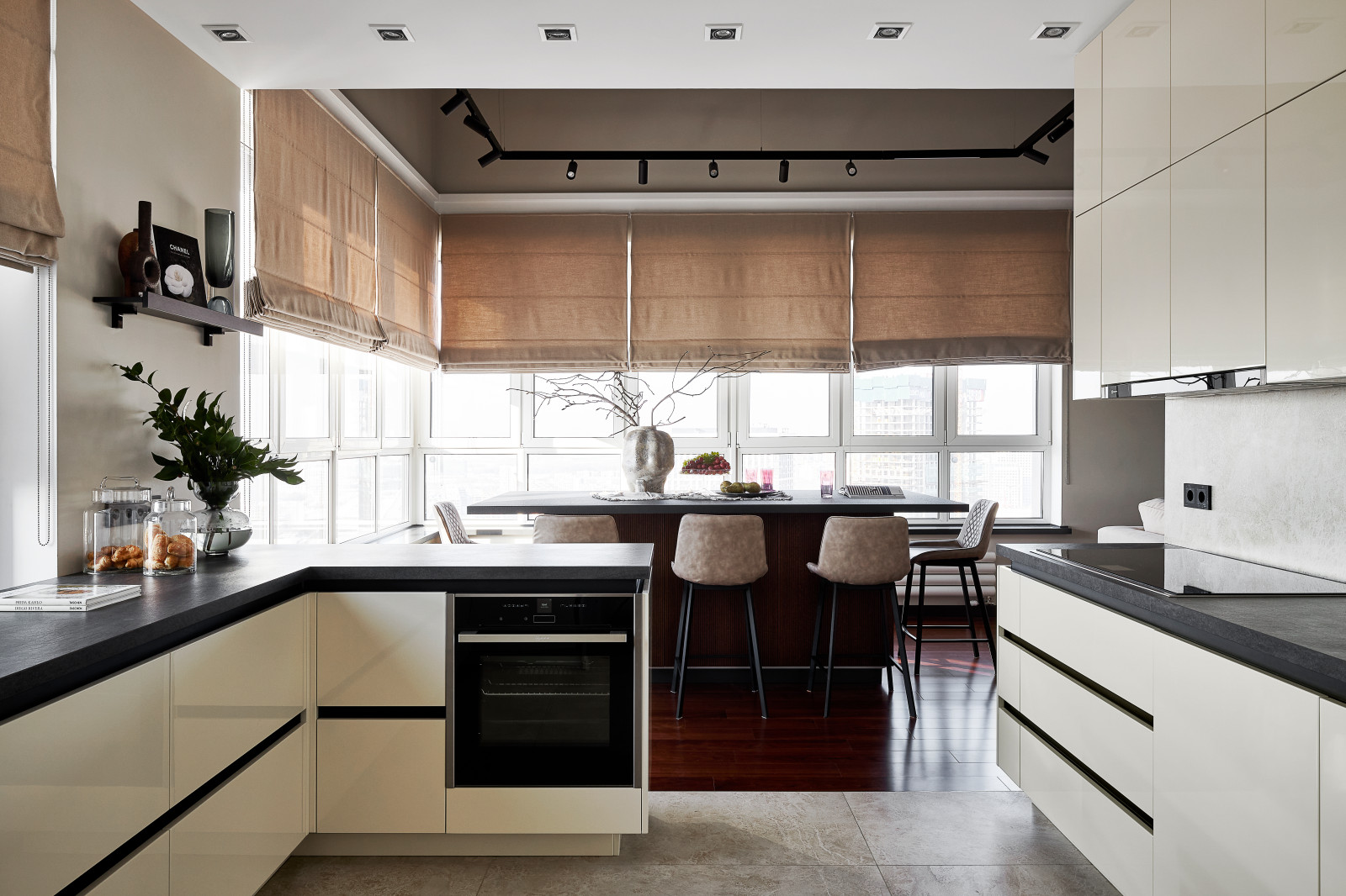 Обложка проекта: Двухуровневые апартаменты в ЖК Сердце Столицы, г.Москва (реализация)