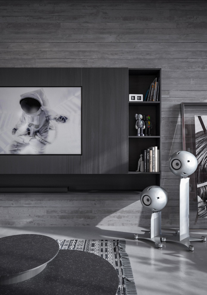 Современные апартаменты для холостяка