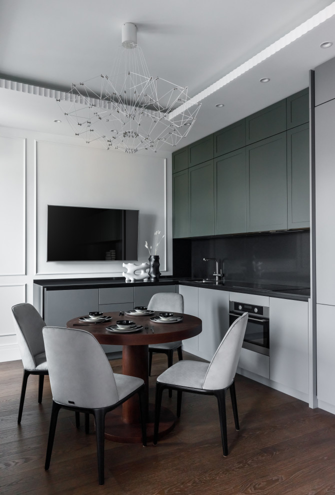 Ремонт двухкомнатной квартиры 50 м² для девушки в стиле неоклассика