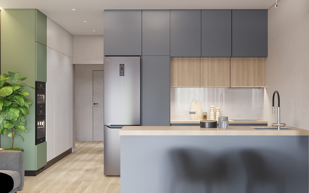 Квартира за городом в природных цветах