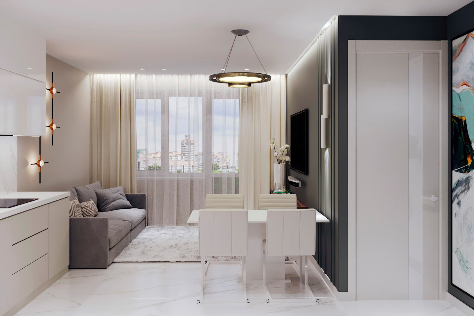 Квартира в современном стиле