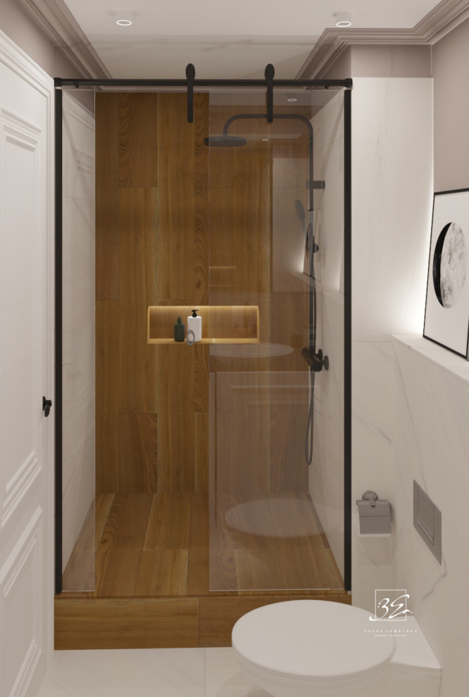 Обложка проекта: Небольшой совмещенный санузел