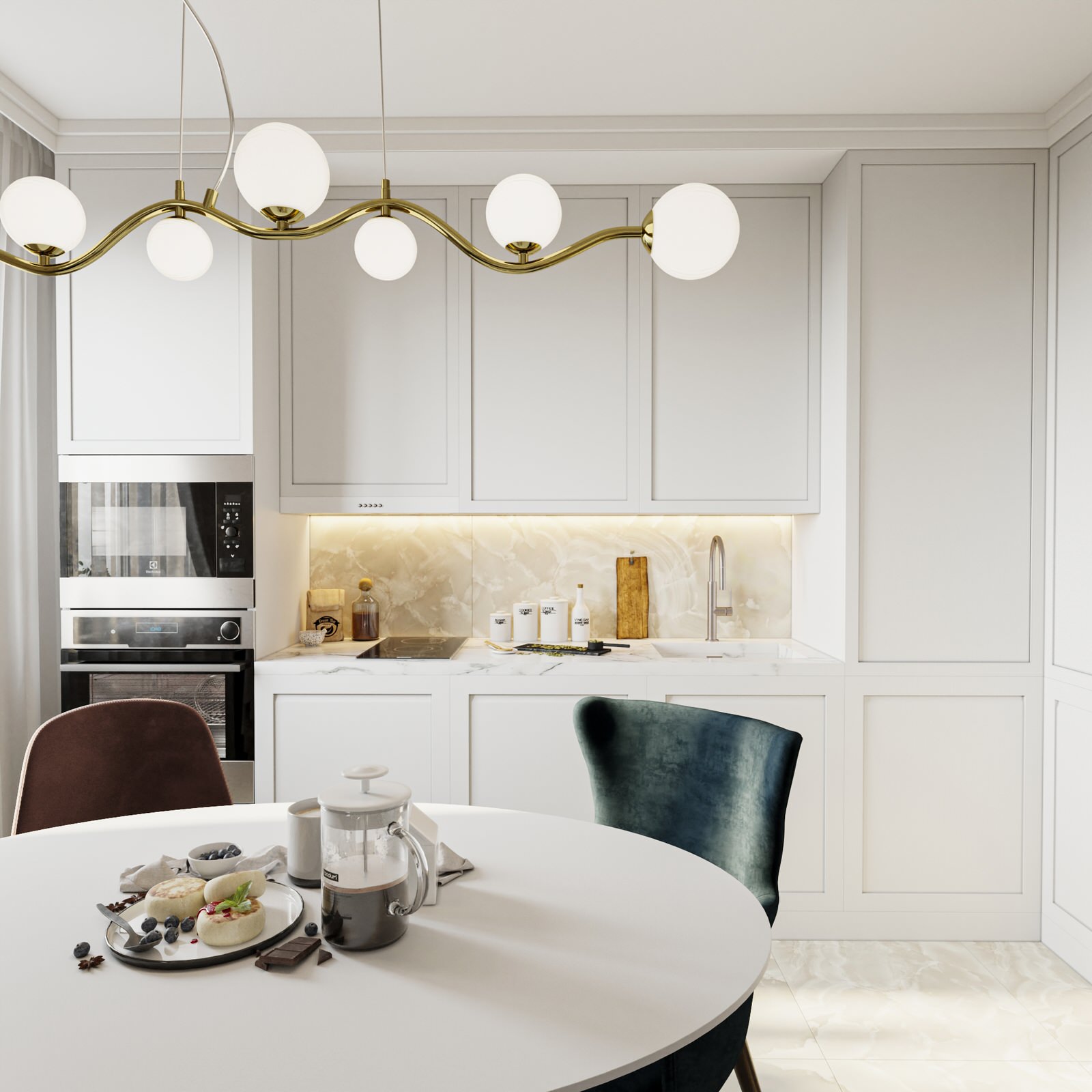 Дизайн интерьера 4-х комнатной квартиры