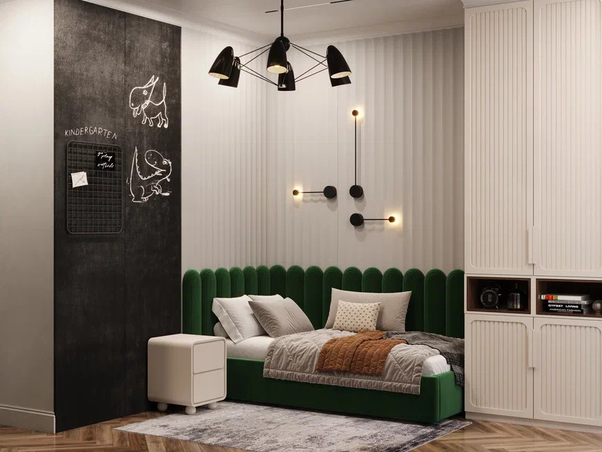 Квартира бизнес класса 75м² в стиле неоклассика