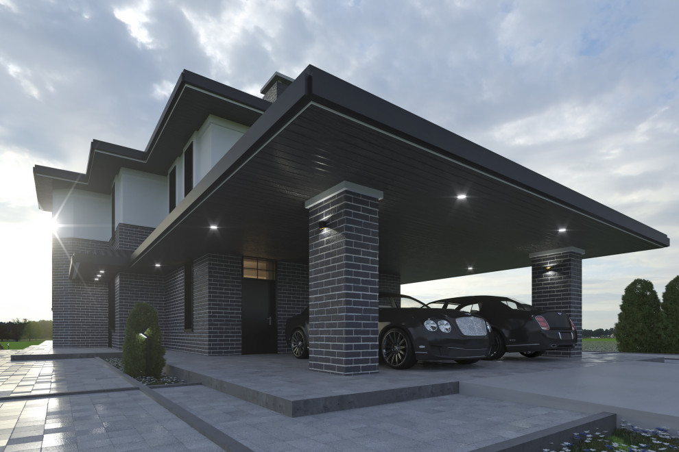 ИНДИВИДУАЛЬНЫЙ ЖИЛОЙ ДОМ Проект создан: 06/2018 Общая площадь: 272,35 м2