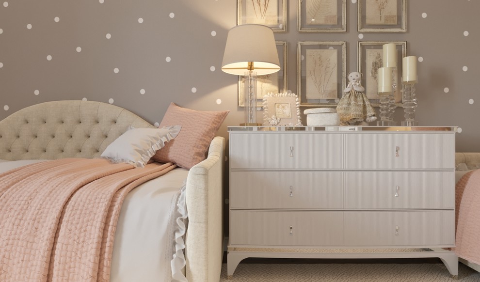 Воздушный интерьер для большой семьи