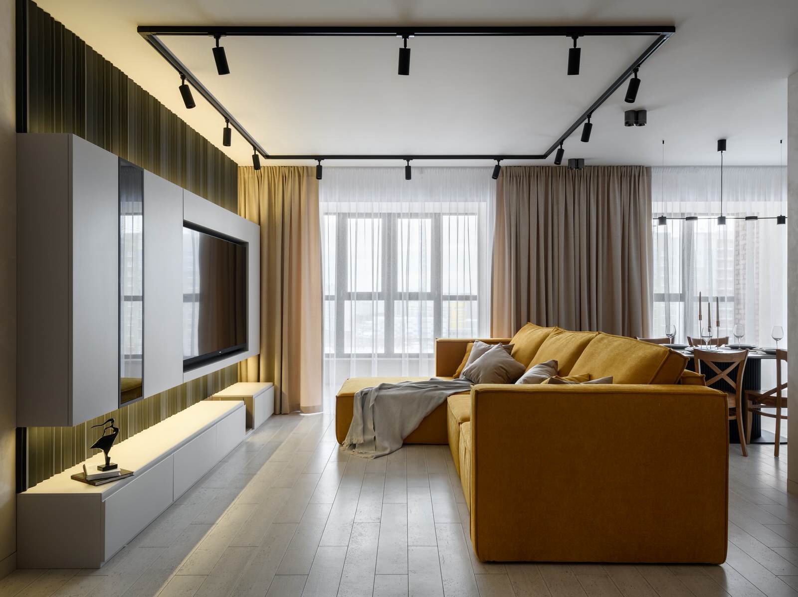 Проект 2-х комнатной квартиры 70 кв.м.