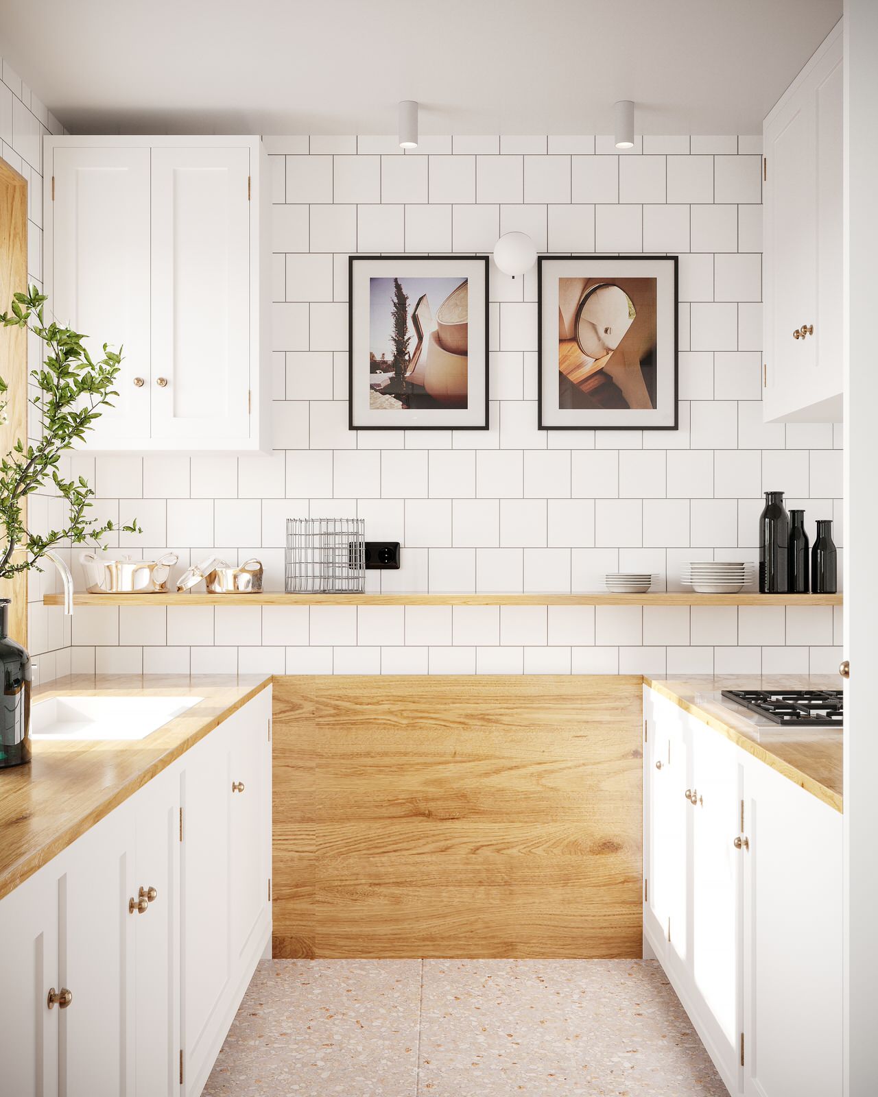 Обложка альбома: белый интерьер