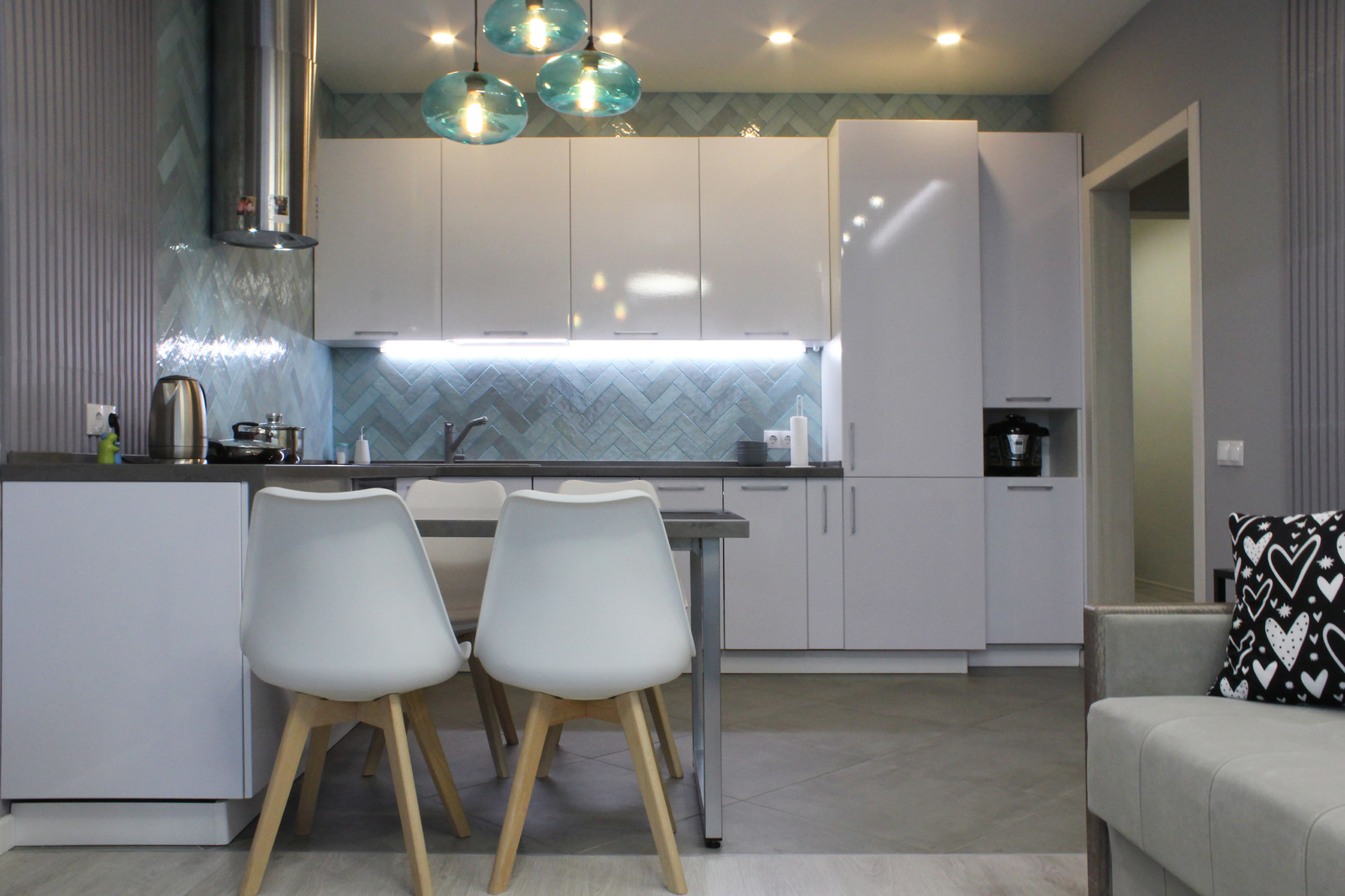 Кухня-гостиная. Реализация