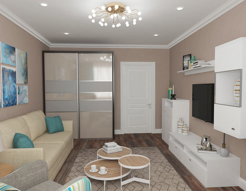 Дизайн проект 2-ух комнатной квартиры в г. Краснодар