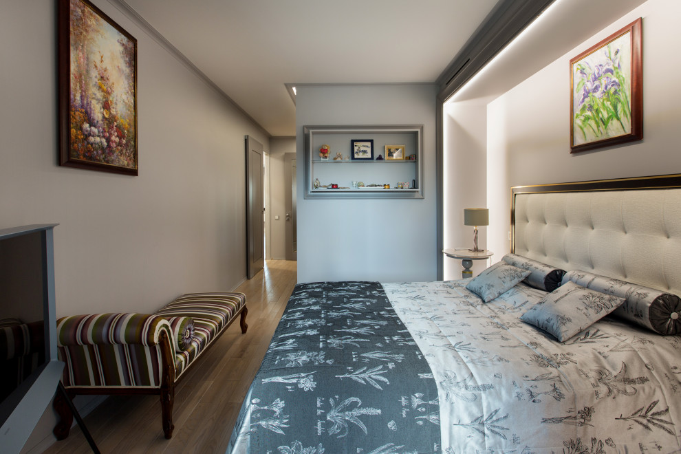 Квартира 70 м2 оттенки серого