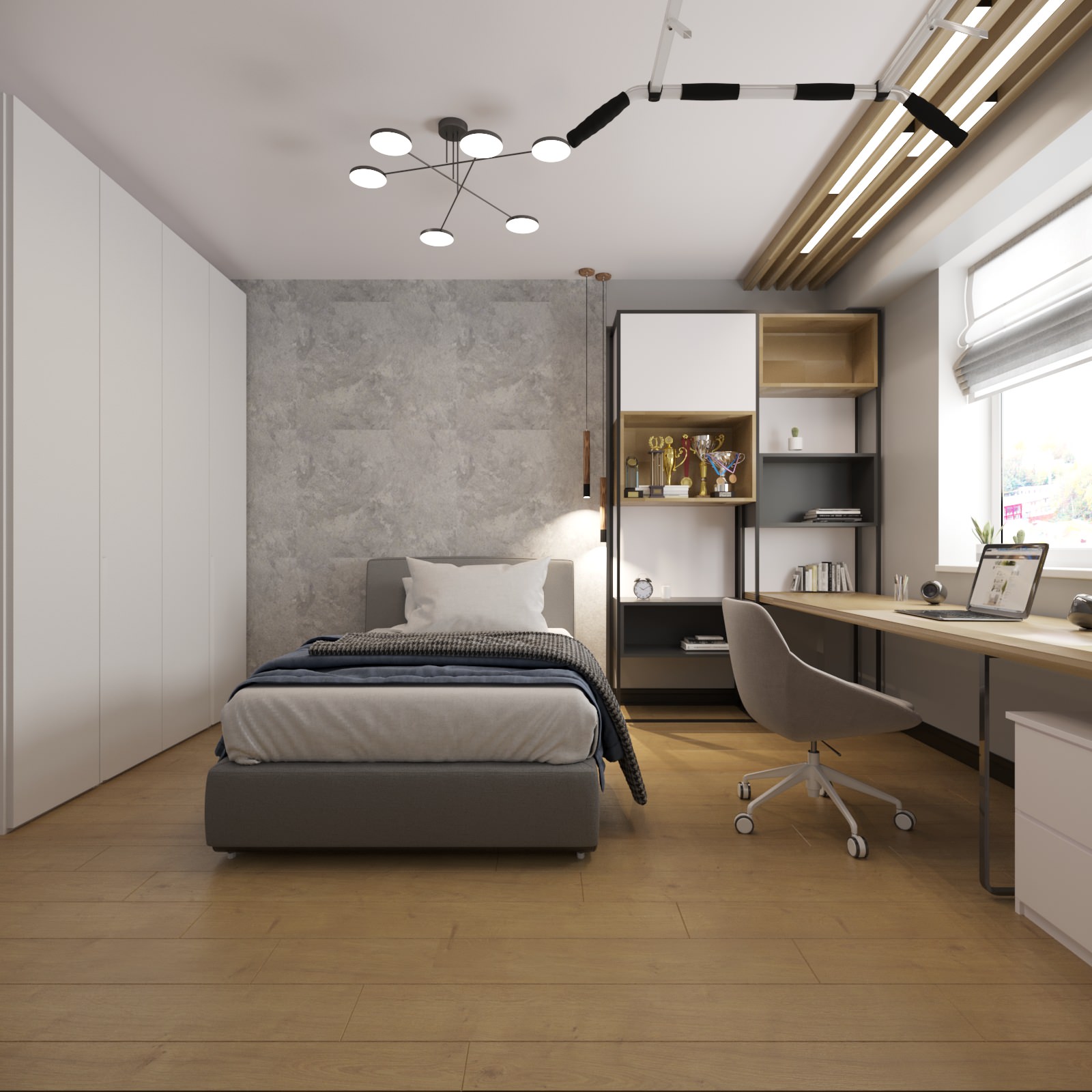 Квартира для 2х подростков